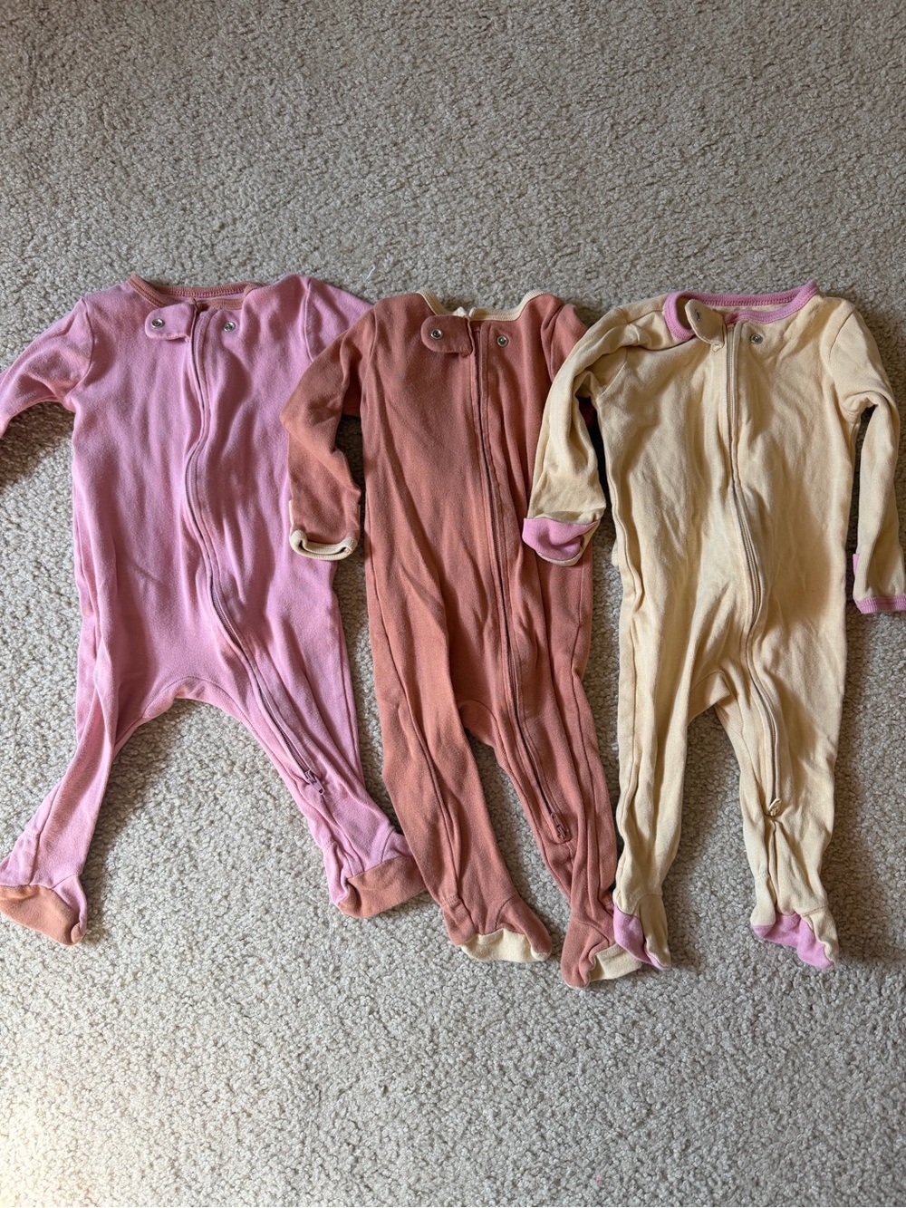 Cloud Island baby girl pajama bundle